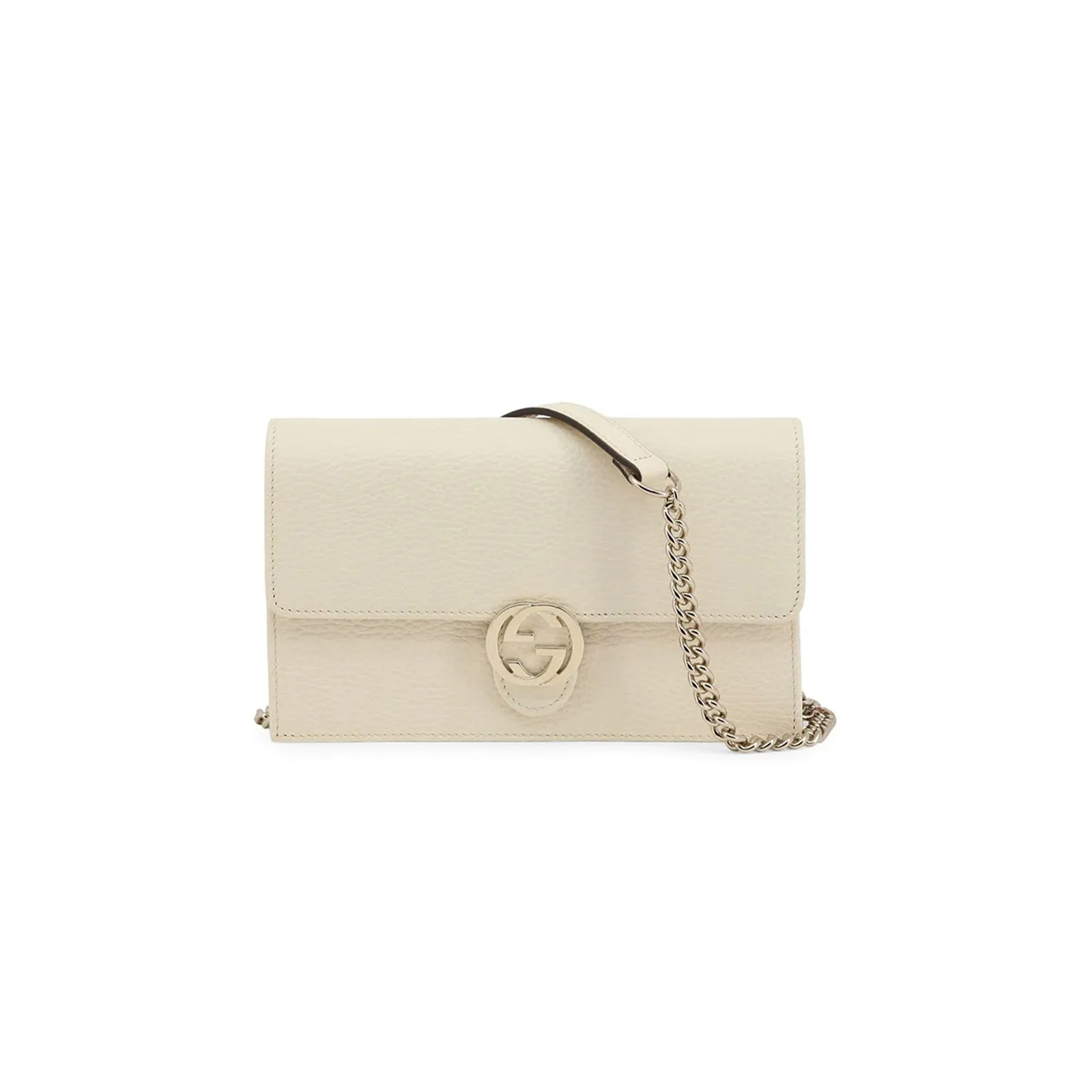 G*u*i dollar calfskin interlocking g chain wallet 615523 (20*13*6cm)